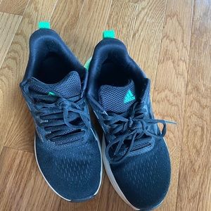 adidas Kids Shoes in Black and Green